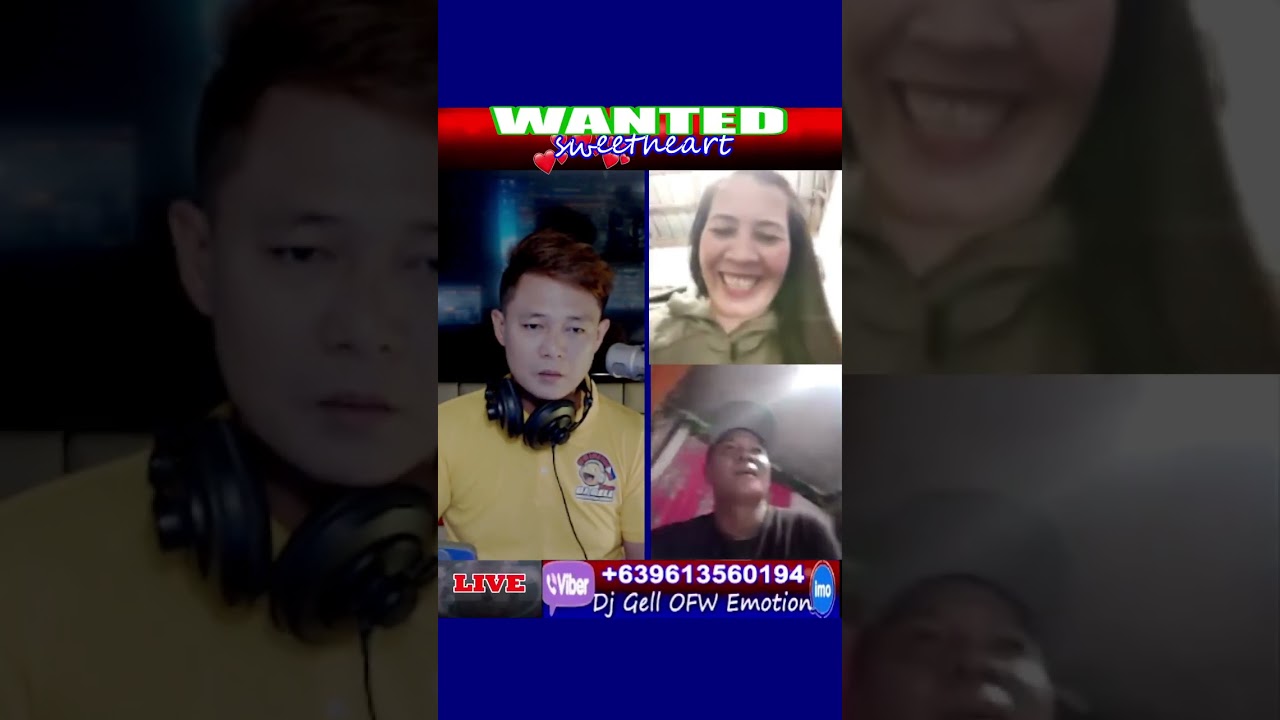 Live Now : Wanted Sweetheart with DJ Gell OFW Emotion Tv.Radio / Feb 08, 2026 / 7-10PM