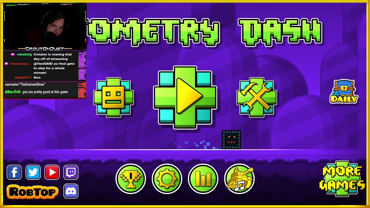 geometry dash is back (wow)