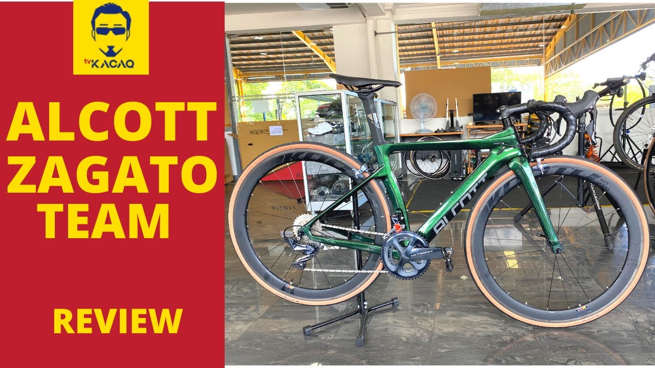 ALCOTT ZAGATO TEAM 2022 Shimano Ultegra | Aero Road Bike Cycling Malaysia Basikal Sepeda Review