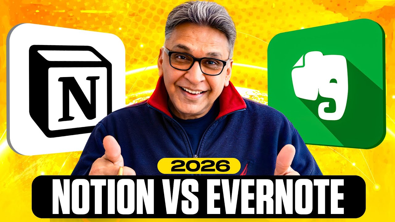 Notion vs Evernote 2026 | AI Agents Changed Everything | Pick the Right One