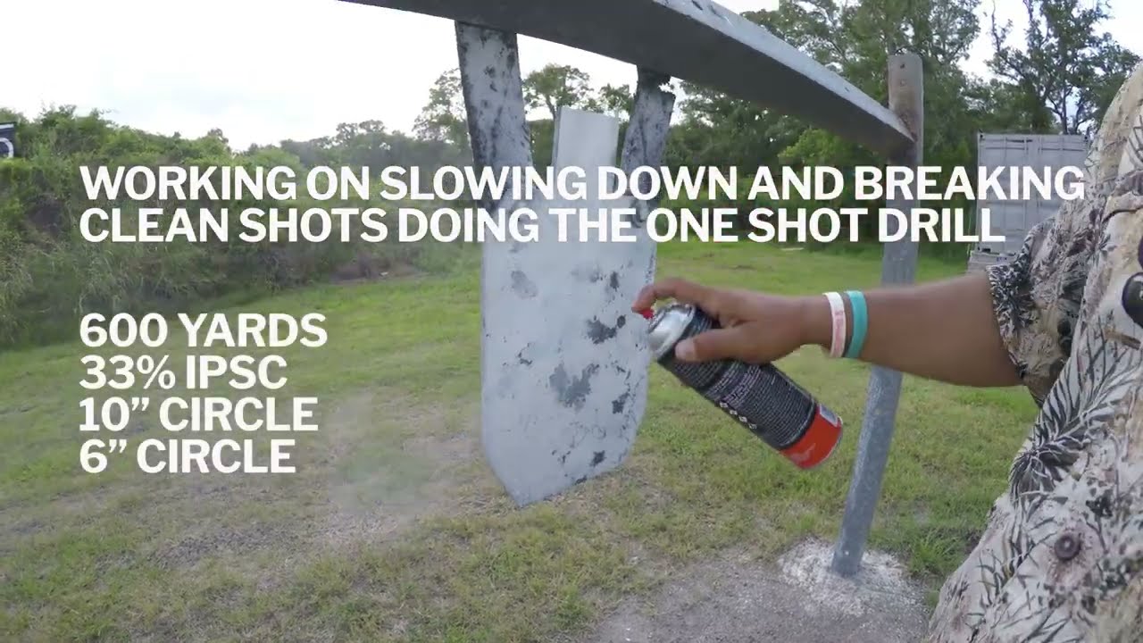 Dominate the PRS One Shot Drill: Trying out the Preece stinger muzzle brake.