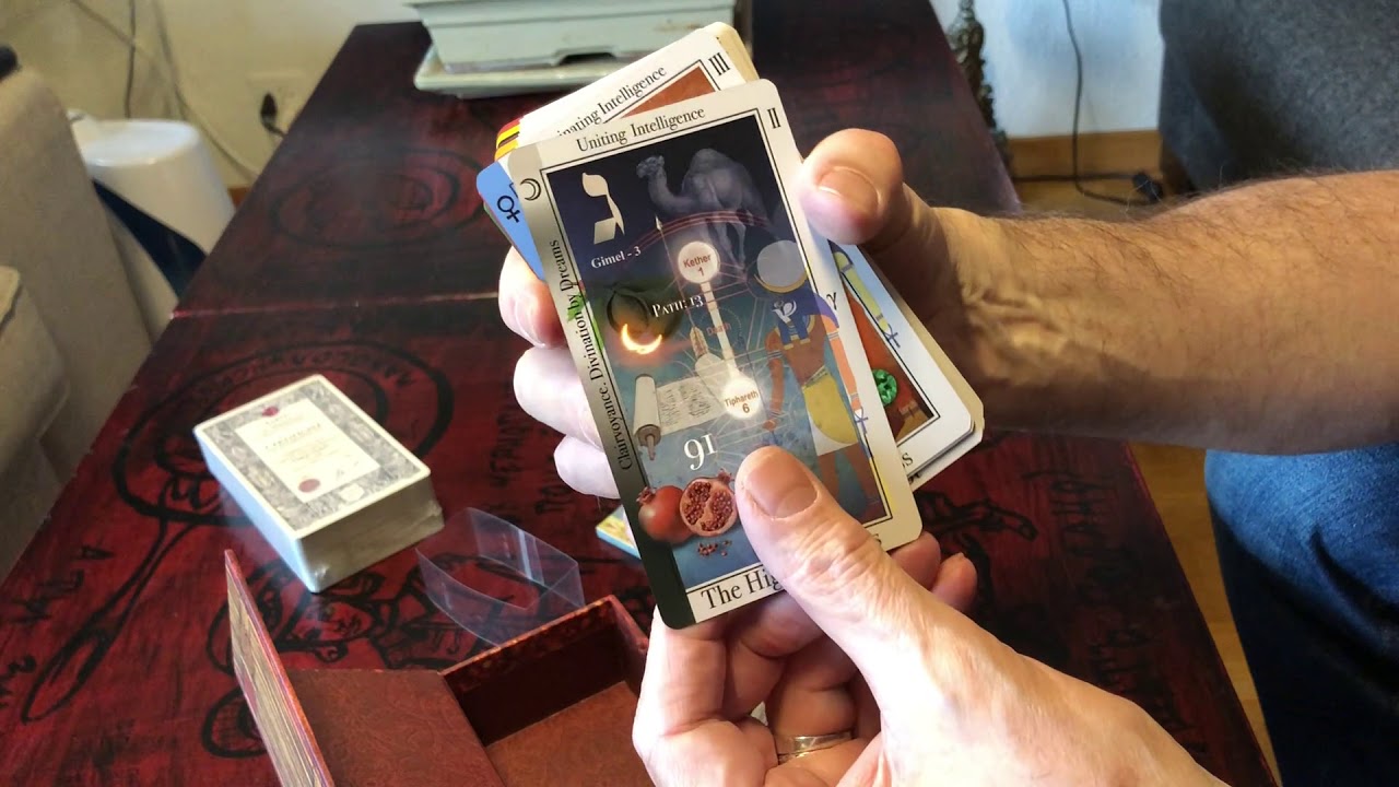 The first unboxing of Tarot of Magical Correspondences. 2019