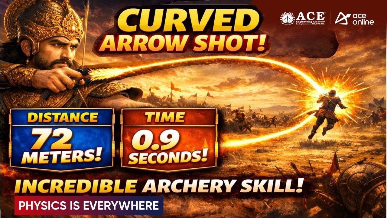 Curved Arrow Shot! 🎯 | Incredible Archery Skill | Physics is Everywhere | ACE Online