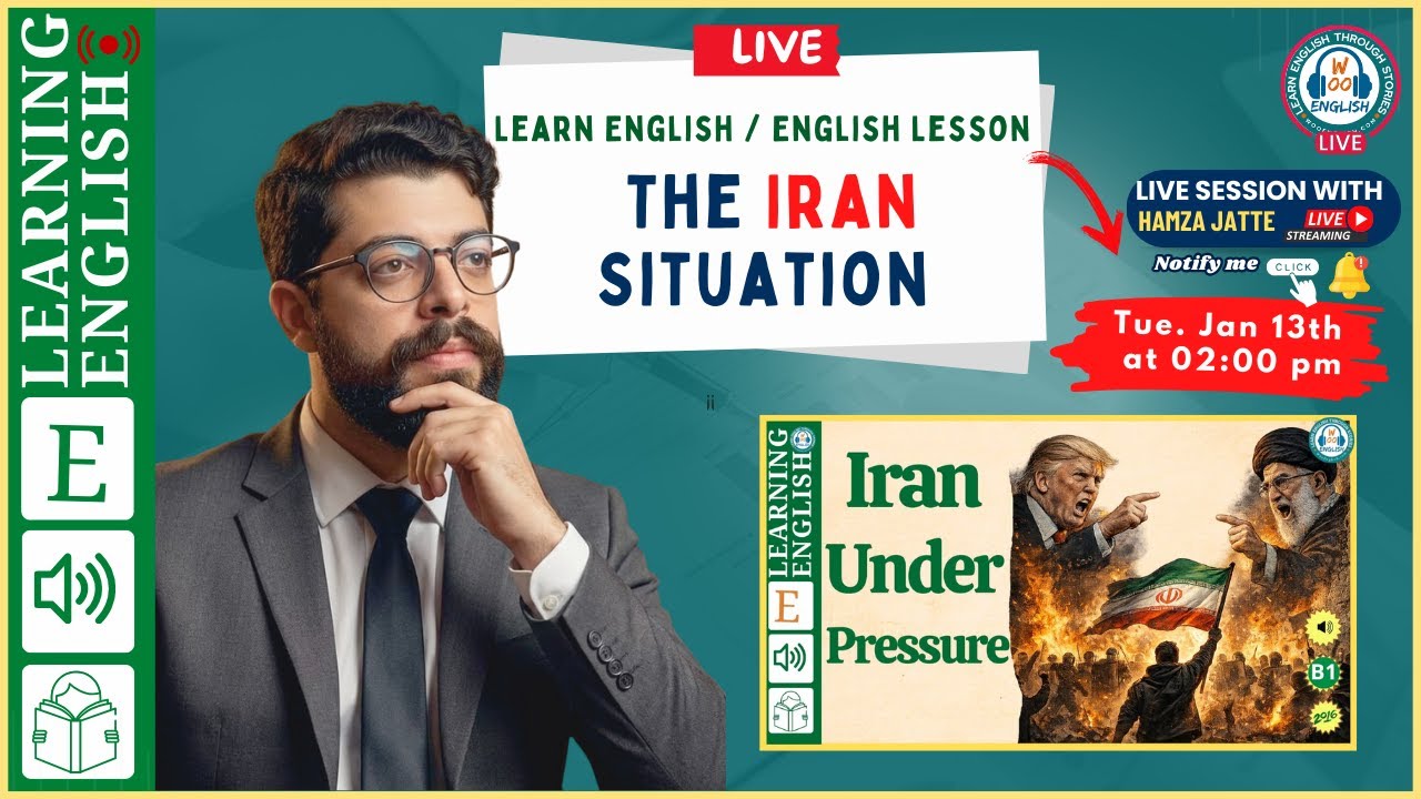 Live English Practice🔥 | What's Going On In Iran?