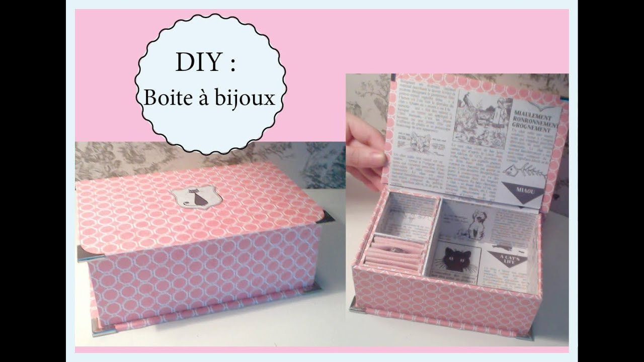 ✿ DIY : Boite a bijoux ✿