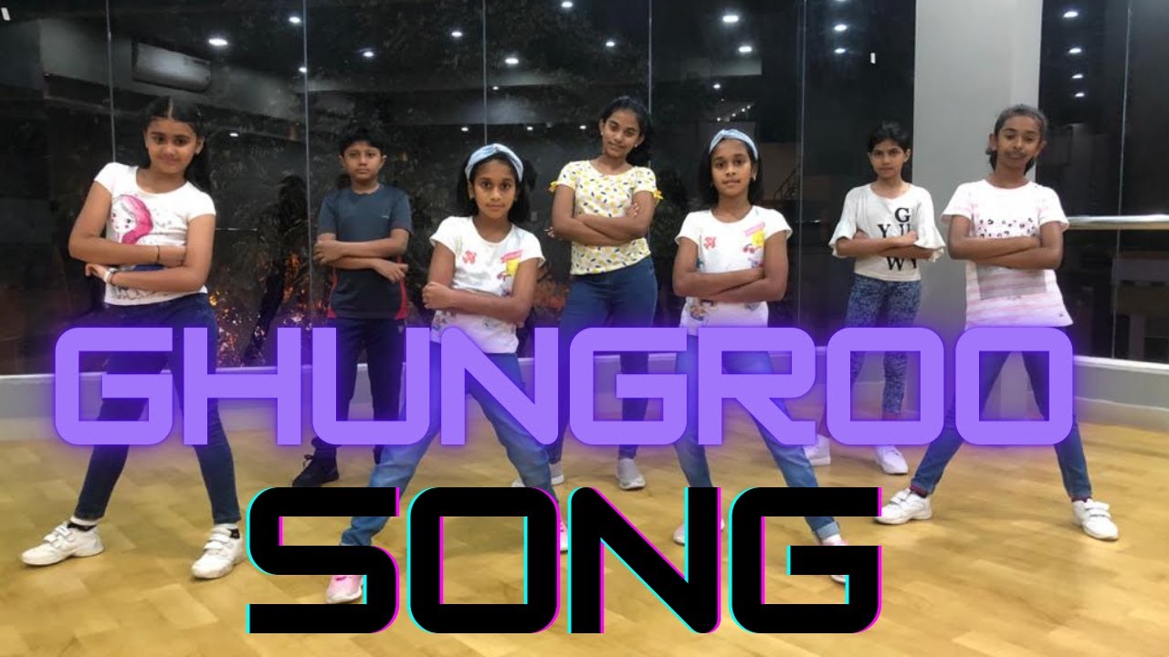 GHUNGROO Song | WAR | Bolly-Hop Kids Dance Routine | Choreography by Melwin Harry
