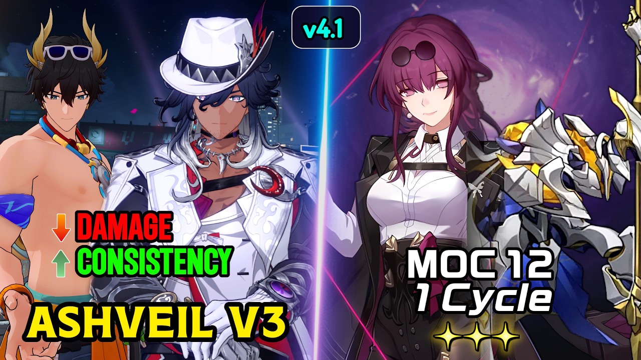[V3] Is He Better Now? ASHVEIL Solo DPS vs. MoC 12