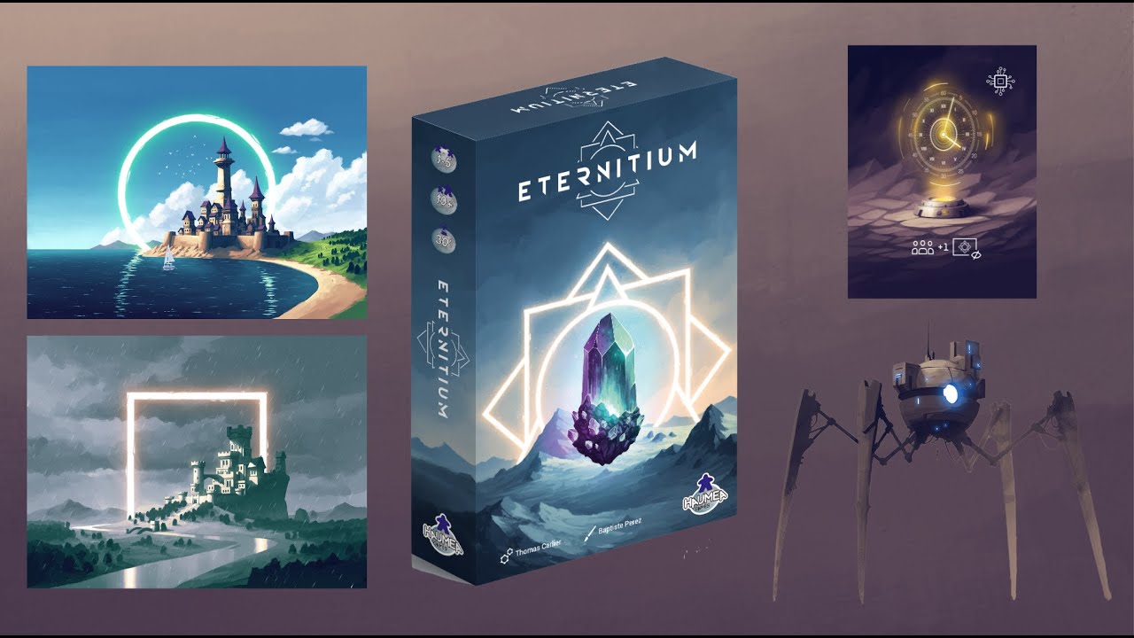 Présentation de Eternitium - Notre nouveau jeu de deckbuilding !