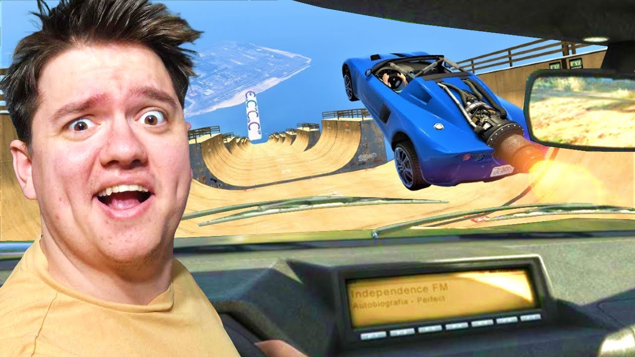 Poti TRECE de RAMPA ASTA GIGANTICA in GTA 5 ?