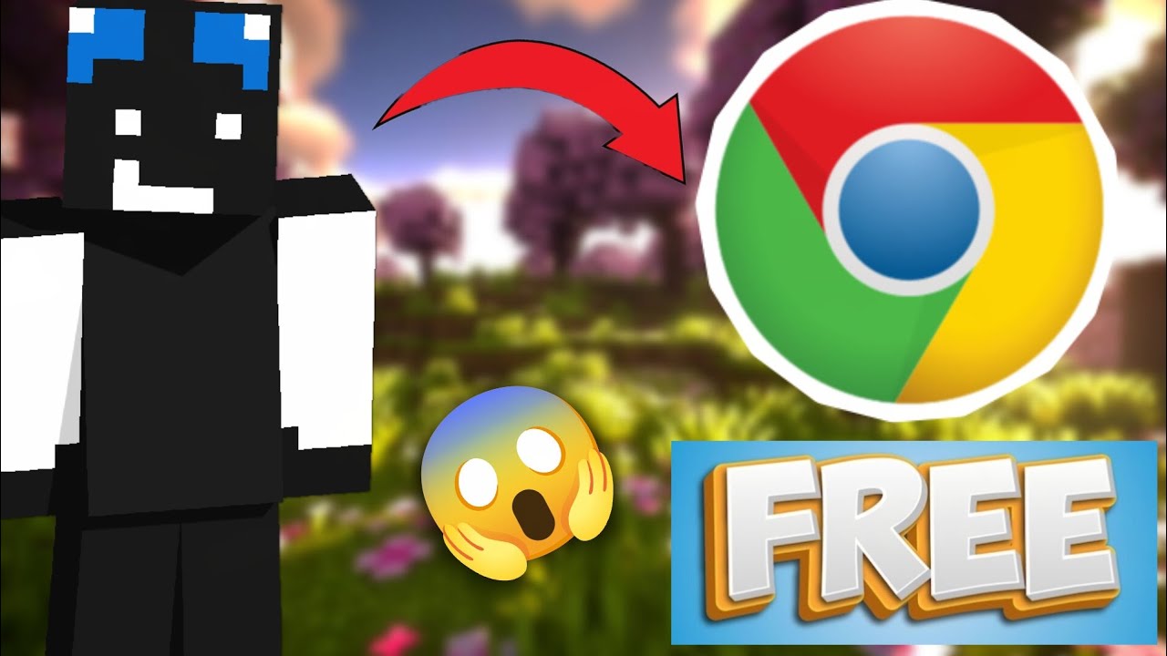 I play minecraft on chrome for free 🤫