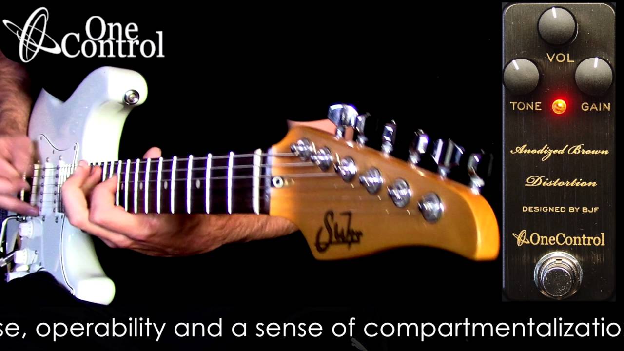 One Control Anodized Brown Distortion