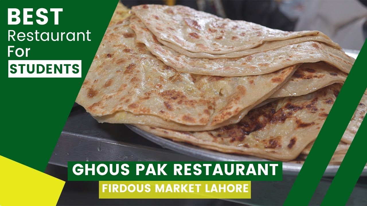 Best Restaurant For Students at Firdous Market Lahore