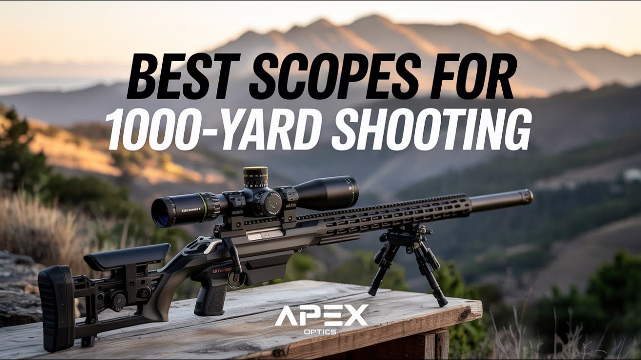 Top 5 Best Scopes for 1000 Yard Shooting In 2026!🔥
