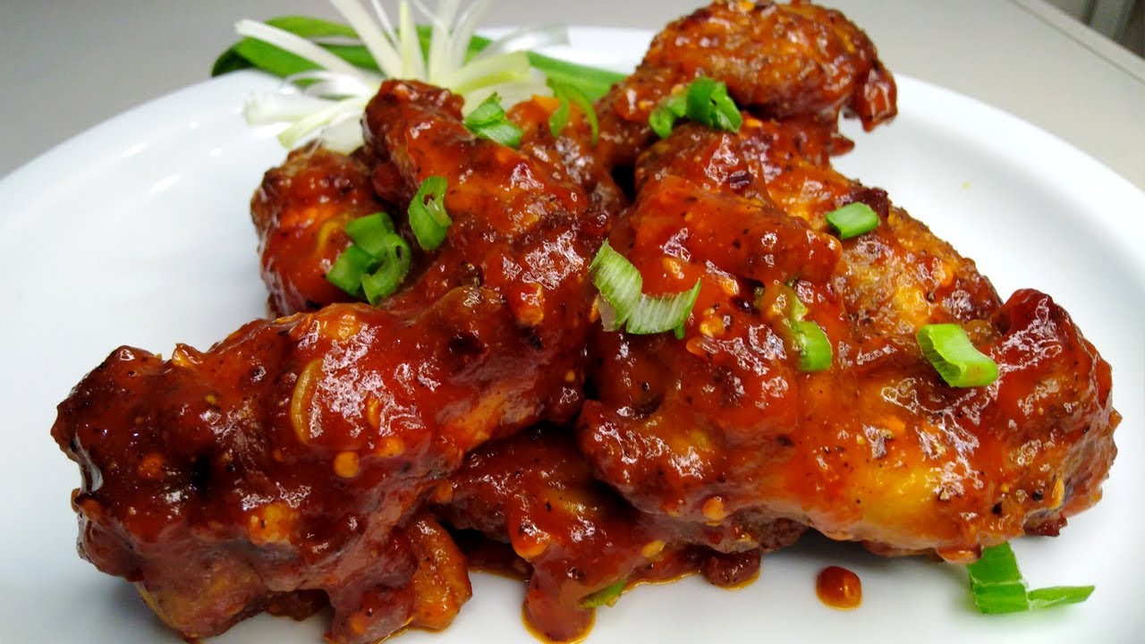 Korean Spicy Wings Recipe | Chicken Wings Korean Style Recipe by Focus Food