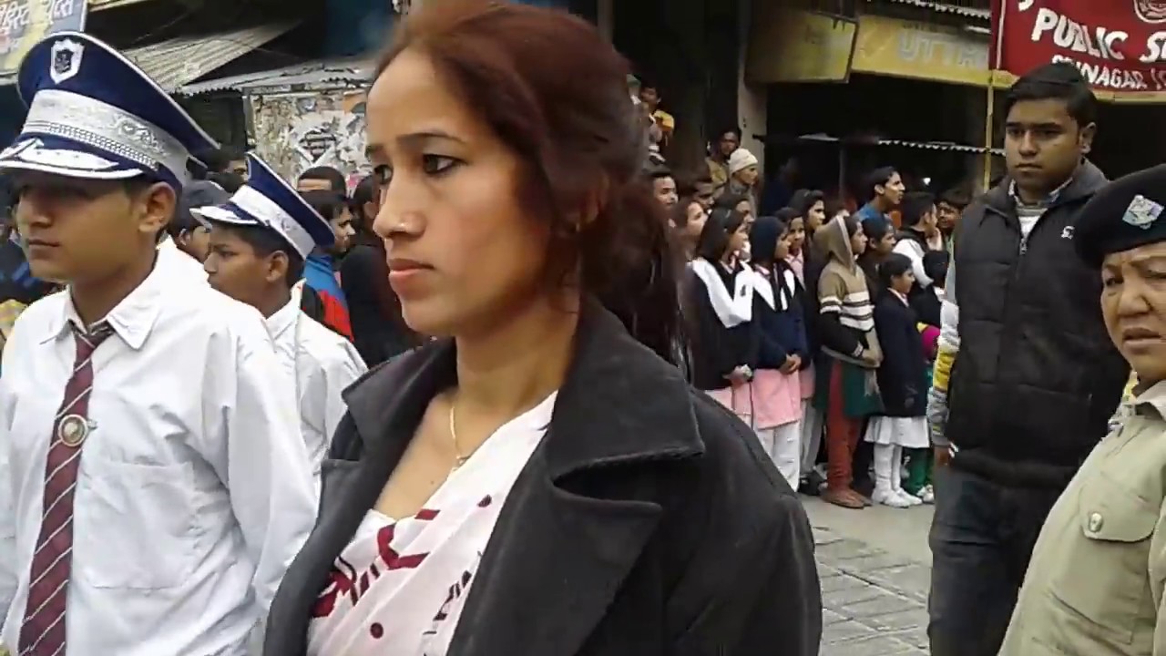 Republic parade in srinagar Garhwal (U.K.)