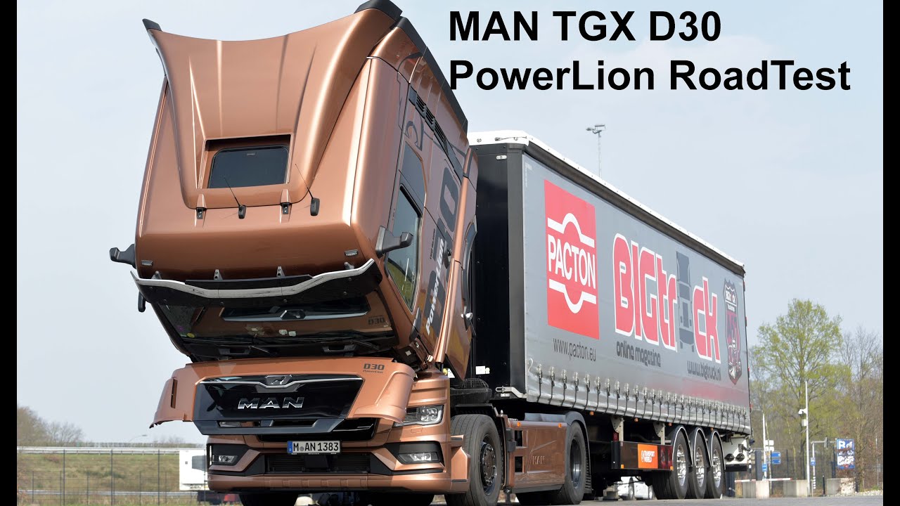 BIGtruck RoadTest MAN TGX D30 PowerLion