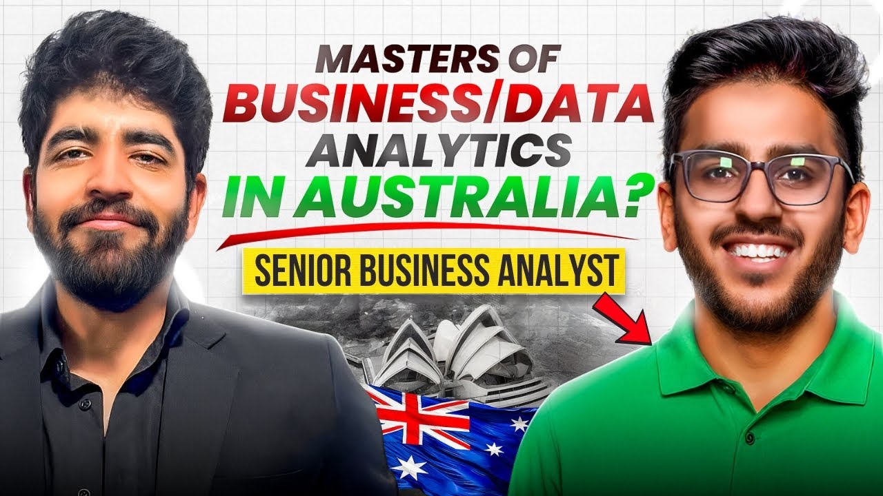 Scope of Business Analytics - Full-Time Job in Australia | Real Story of an International Student
