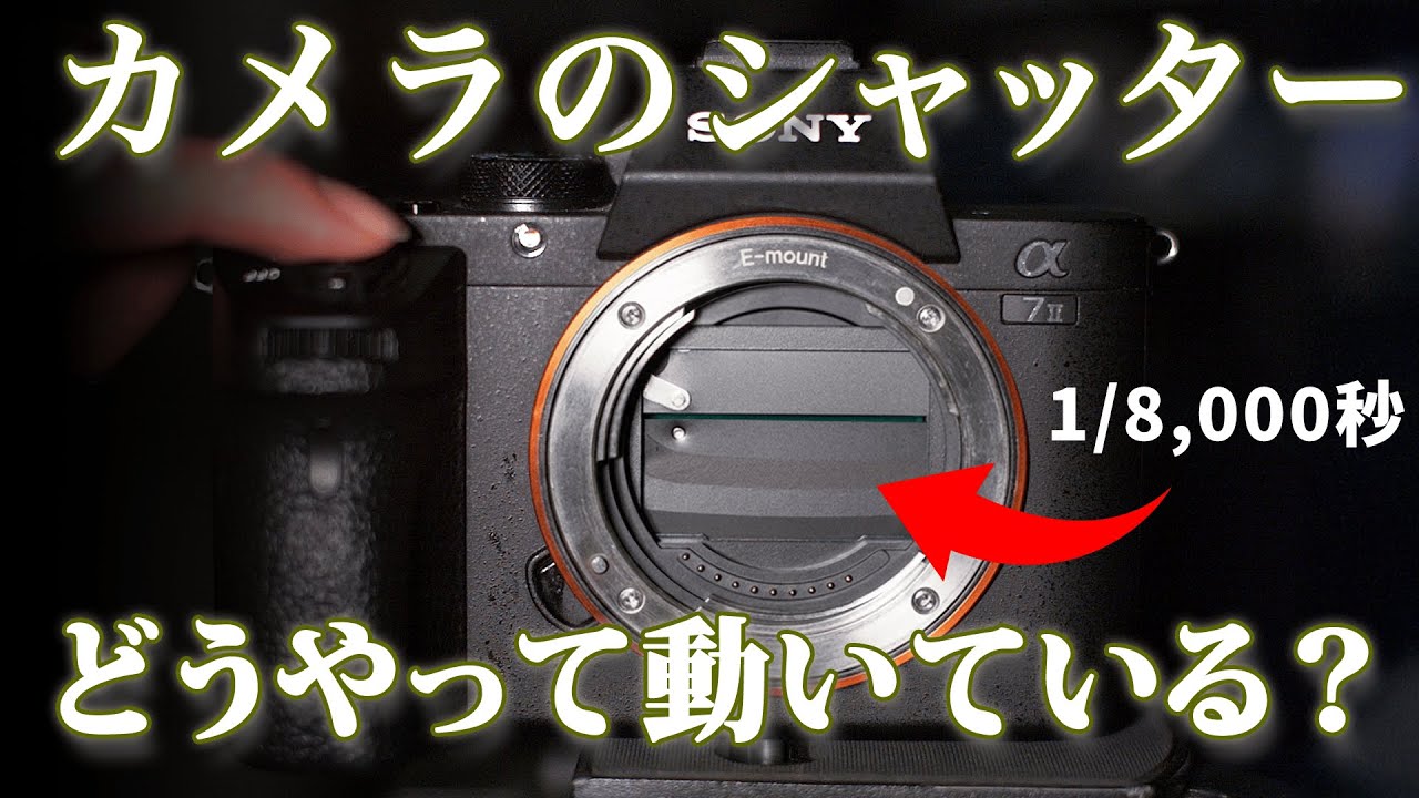 一眼レフカメラのメカニカルシャッターの開閉の様子を可視化 | ハイスピードカメラPhantom | 株式会社ノビテック