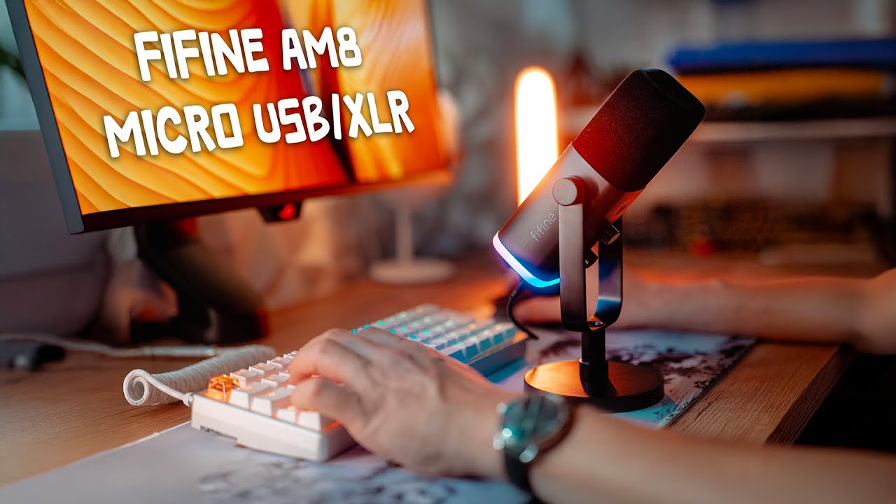Fifine AM8 : Le Microphone Hybride USB/XLR Abordable & Polyvalent 🎙️