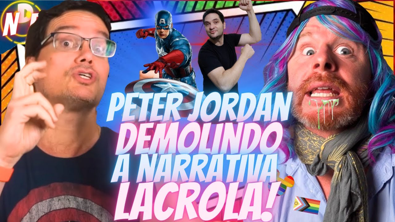 SENSACIONAL: PETER JORDAN FAZ VÍDEO DERRUBANDO AS NARRATIVAS MALUCAS DOS LACROLAS DO TWITTER!