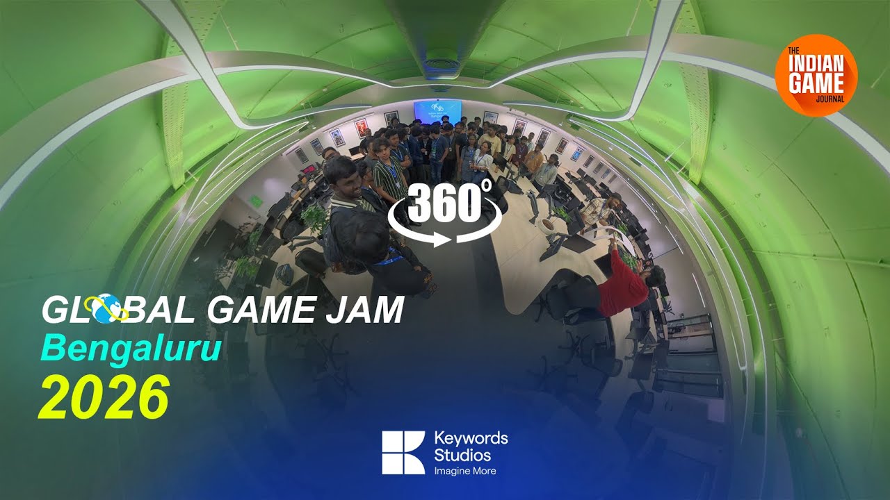 First ever 360 degree  Global Game Jam Coverage | Ft. GGJ Bengaluru X Keywords Studios
