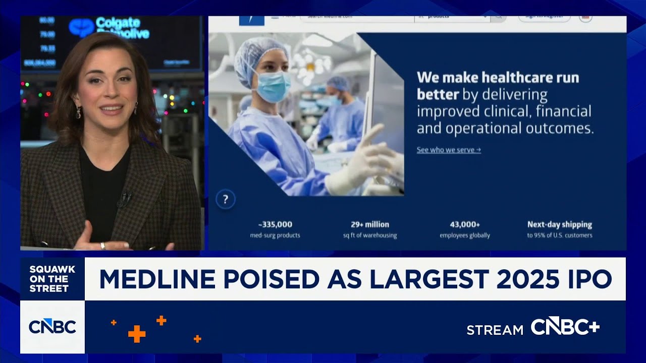 Medline poised as largest 2025 IPO globally