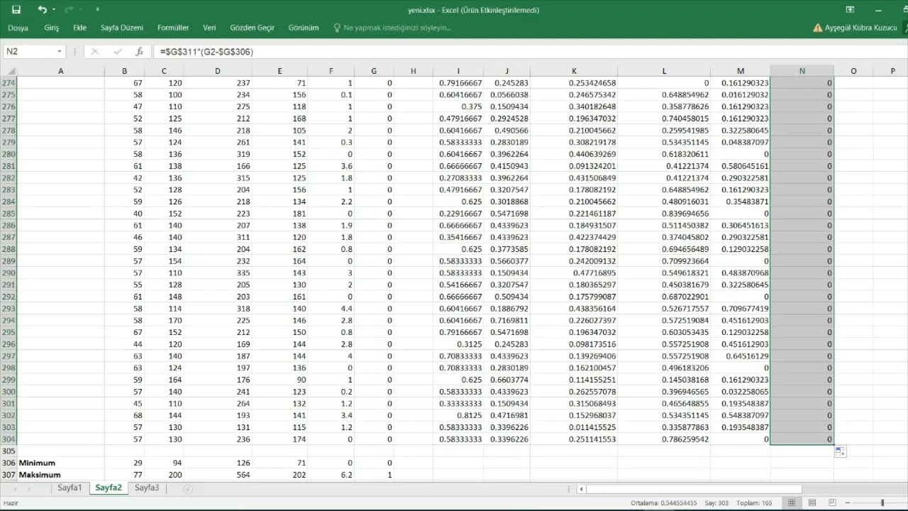 Matlab Yapay Sinir Ağı - Kalp Hastalığı Tahmini - NNTool