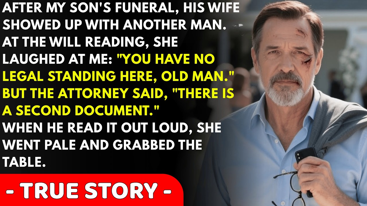 After My Son Died, His Wife Brought Her Lover To The Funeral And Vowed To Take Everything, But Wh...