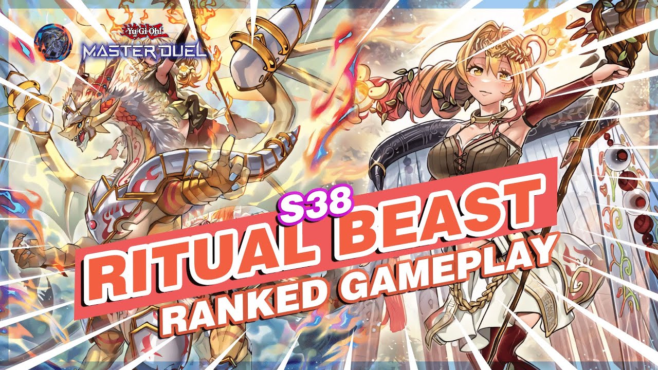 EASY WIN?! RITUAL BEAST DOMINATES WITH INSANE LOOP 🔥RANKED S38 #yugioh