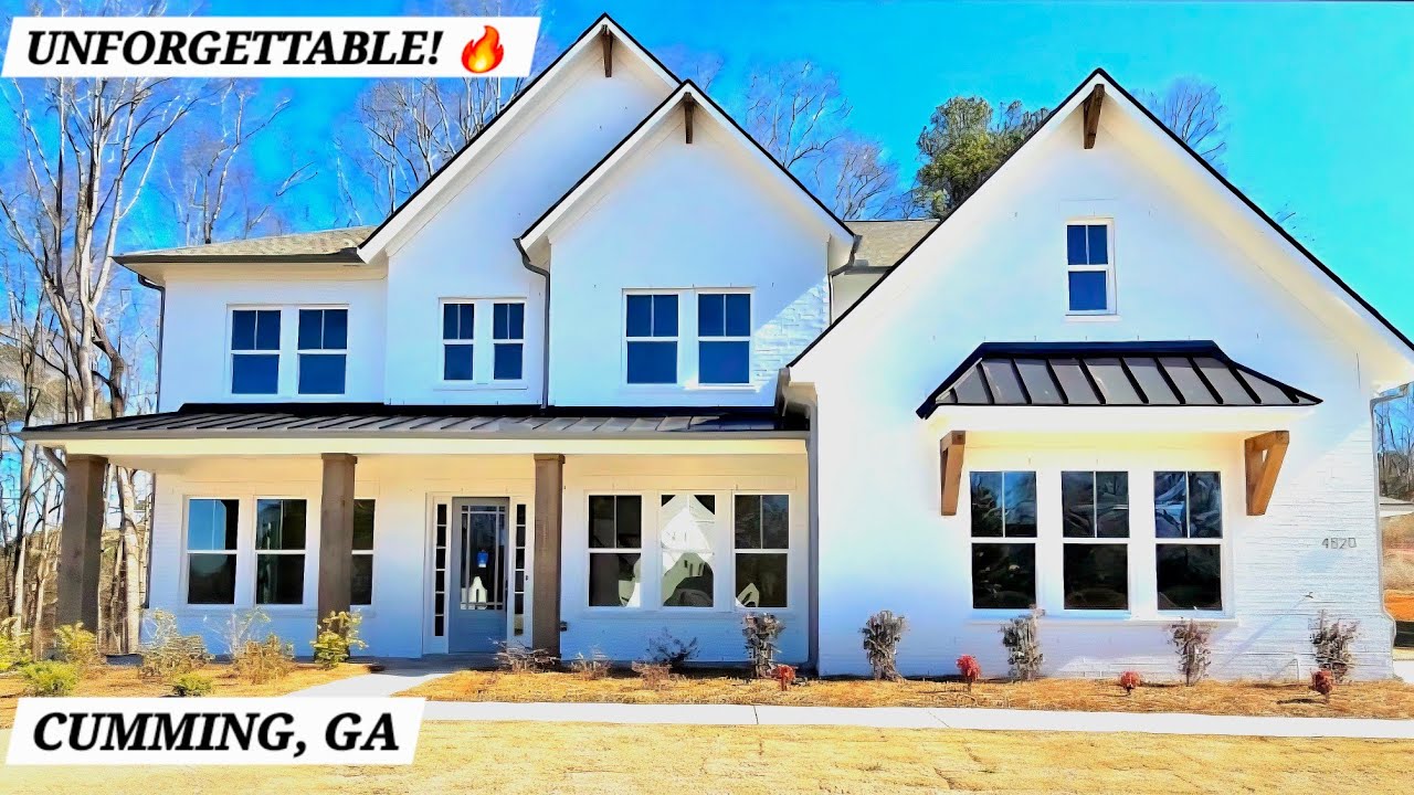 This Luxury Home in Cumming Has a Two-Story Great Room That Changes Everything 🔥