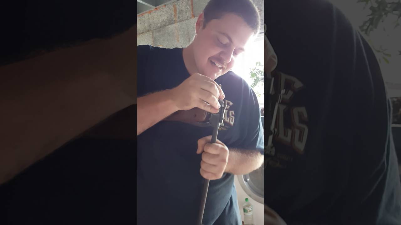 Black powder pellet gun