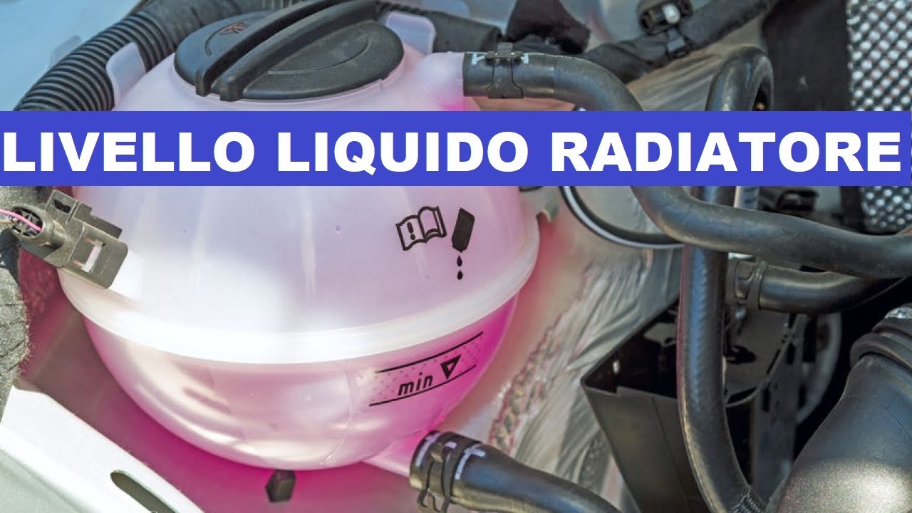 livello liquido raffreddamento