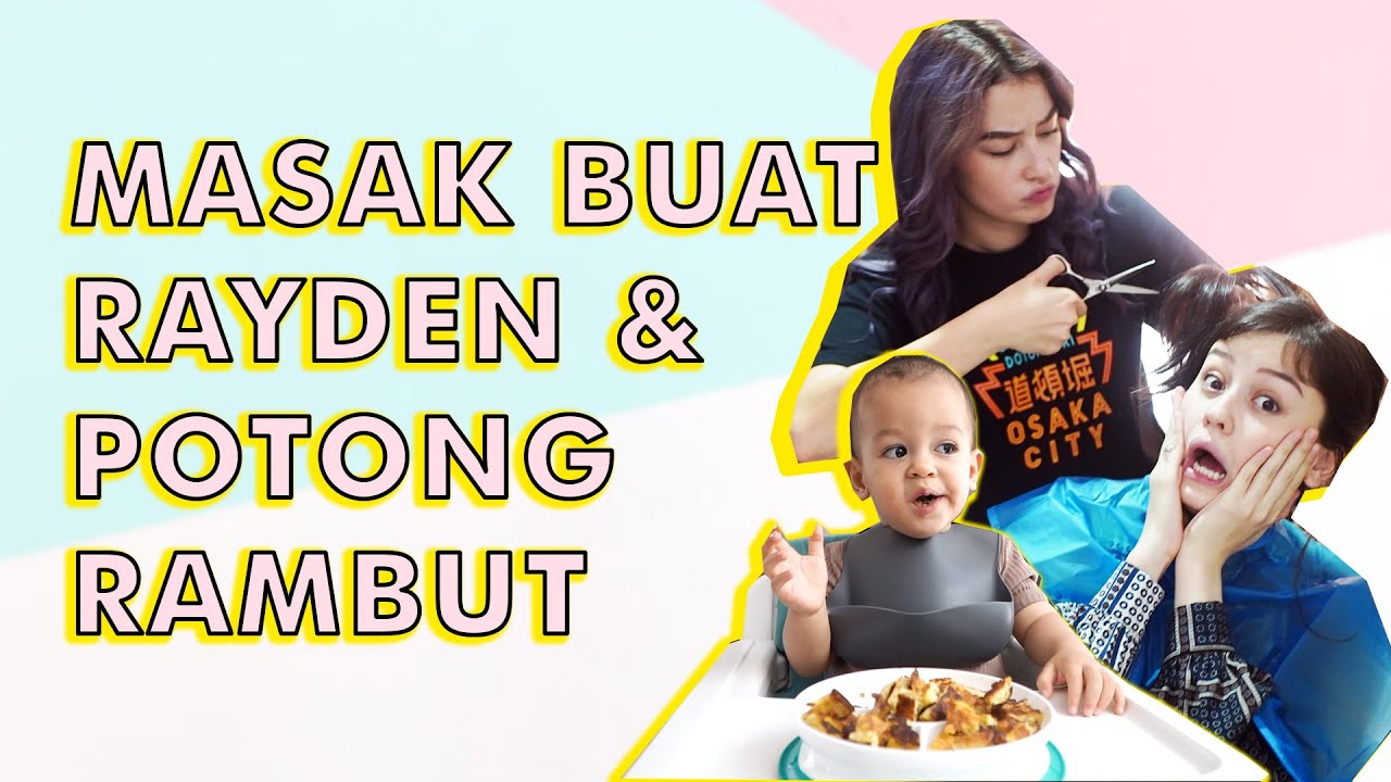 RAMBUT KIMBERLY DIPOTONG NATASHA??? | Masakin Rayden Banana Pancakes! | Vlog