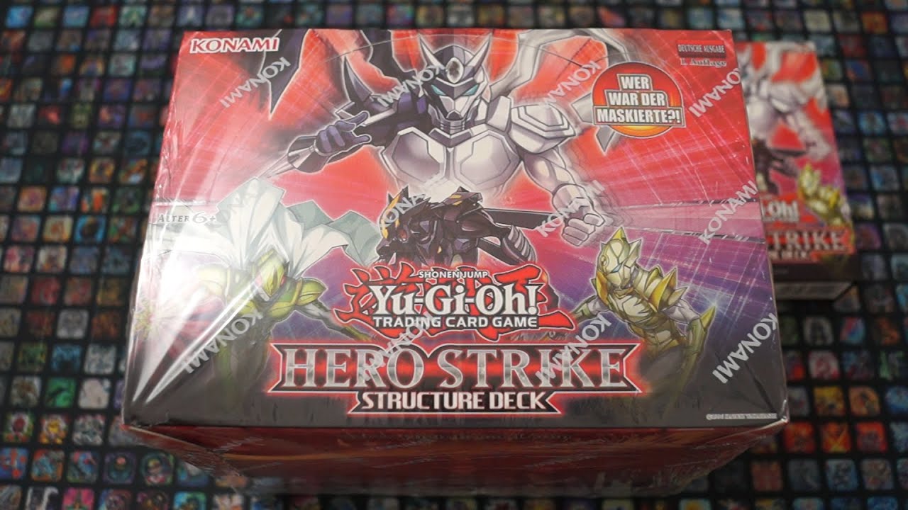 Opening - HERO Strike Structure Deck + HERO Strike Structure Deck Display + Decktipps