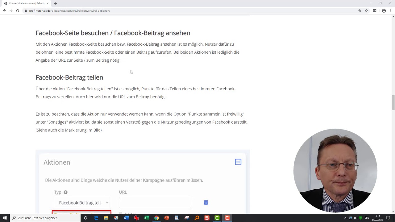 ConvertViral - Aktionen (E-Business) - Profi-Tutorials.de