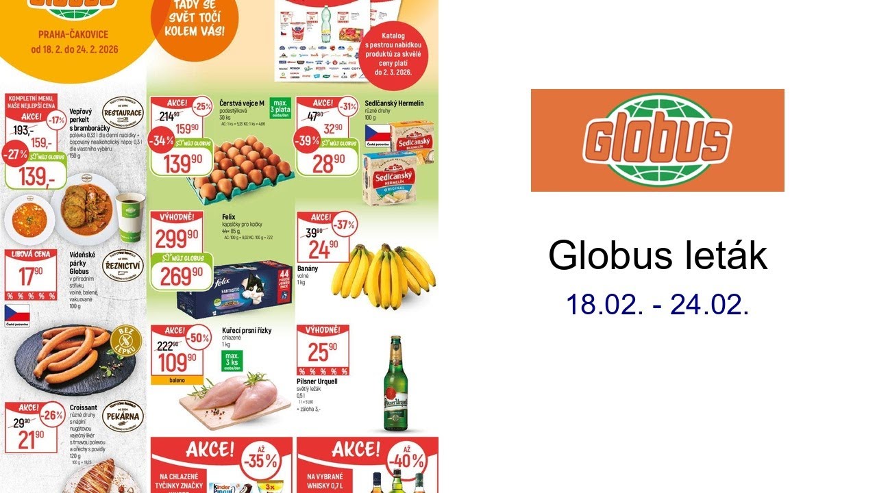 Globus leták 18.02. - 24.02.