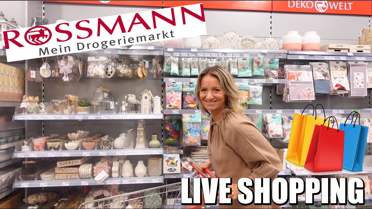ROSSMANN LIVE SHOPPING 🥰 marieland Mama Life Vlog