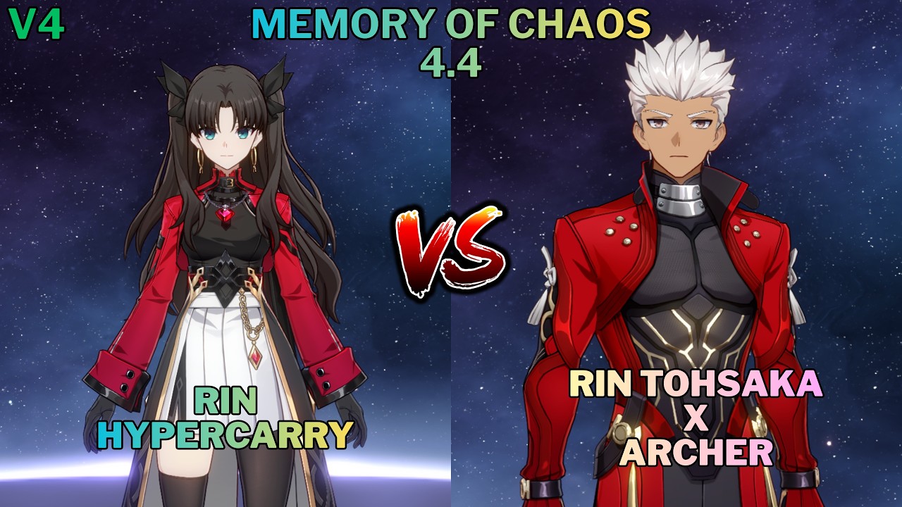 E0S1 Rin Tohsaka Hypercarry vs Rin Tohsaka x Archer - MoC 12 4.4