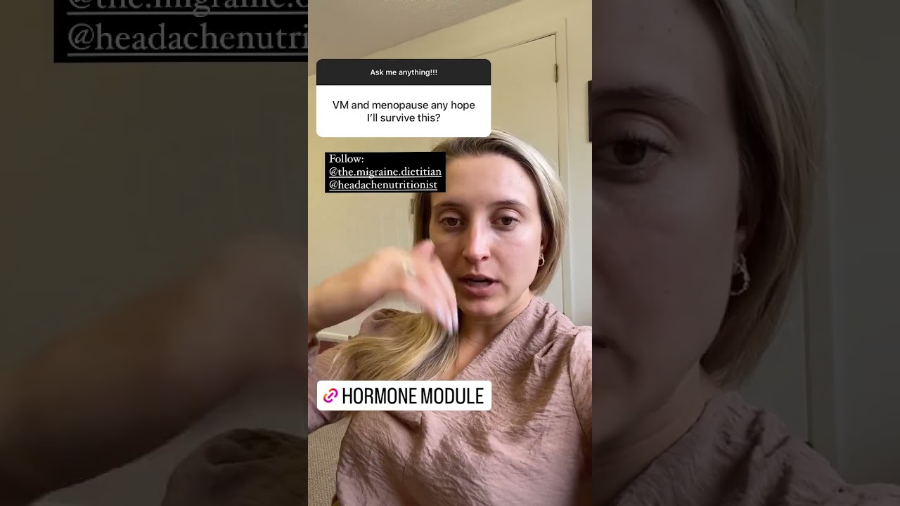 How to survive menopause and vestibular migraine? | The Vertigo Doctor