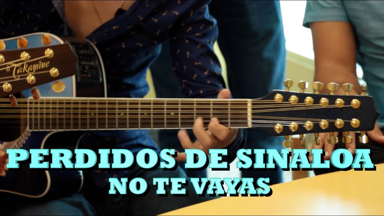 PERDIDOS DE SINALOA - NO TE VAYAS  (Versión Pepe's Office)