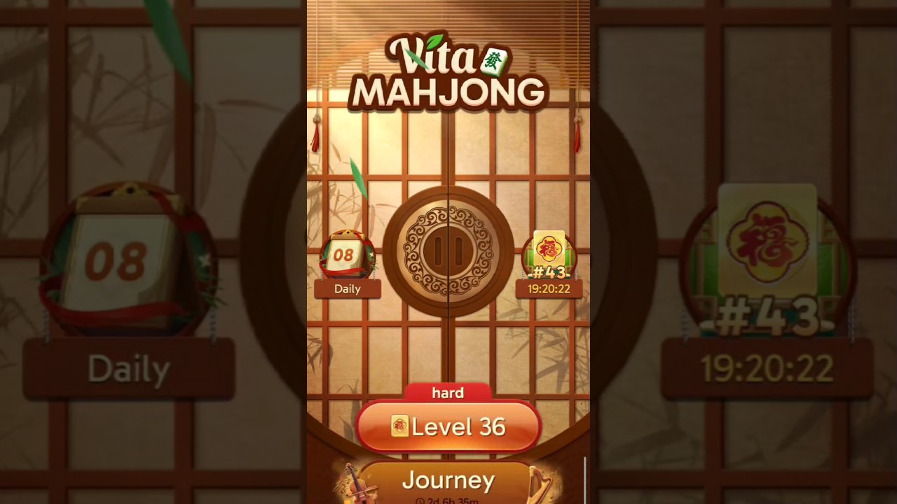 Vita Mahjong - Level 36, Mahjong Games, #gameplay #gaming #mahjong