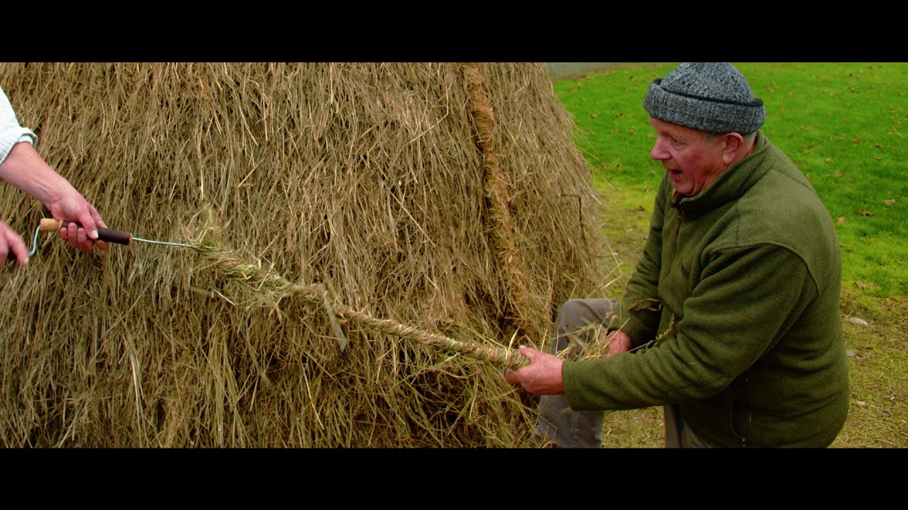 Hay Rope Making Demonstration at Dún na Sí Heritage Park