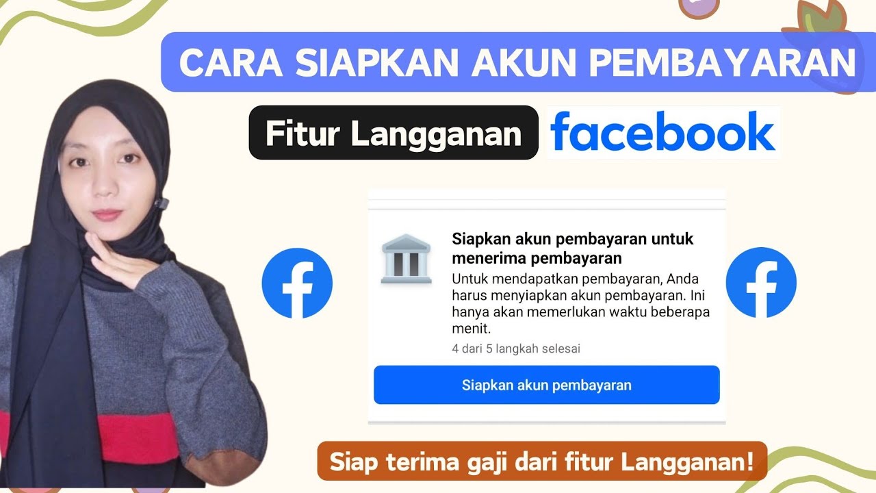 CARA MENYIAPKAN AKUN PEMBAYARAN FITUR LANGGANAN FACEBOOK PRO || MENYIAPKAN FITUR LANGGANAN PART 2