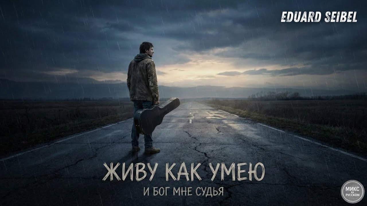 Эдуард Сайбиль - ЖИВУ КАК УМЕЮ. Песня, которая лечит душу! Премьера Шансон Рэп