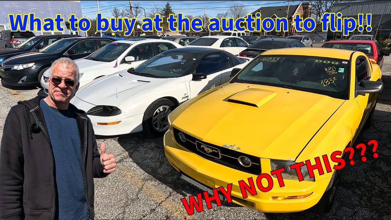 Auction cars for sale Buying from the auto auctions What's the best cars to buy? This is a rerelease