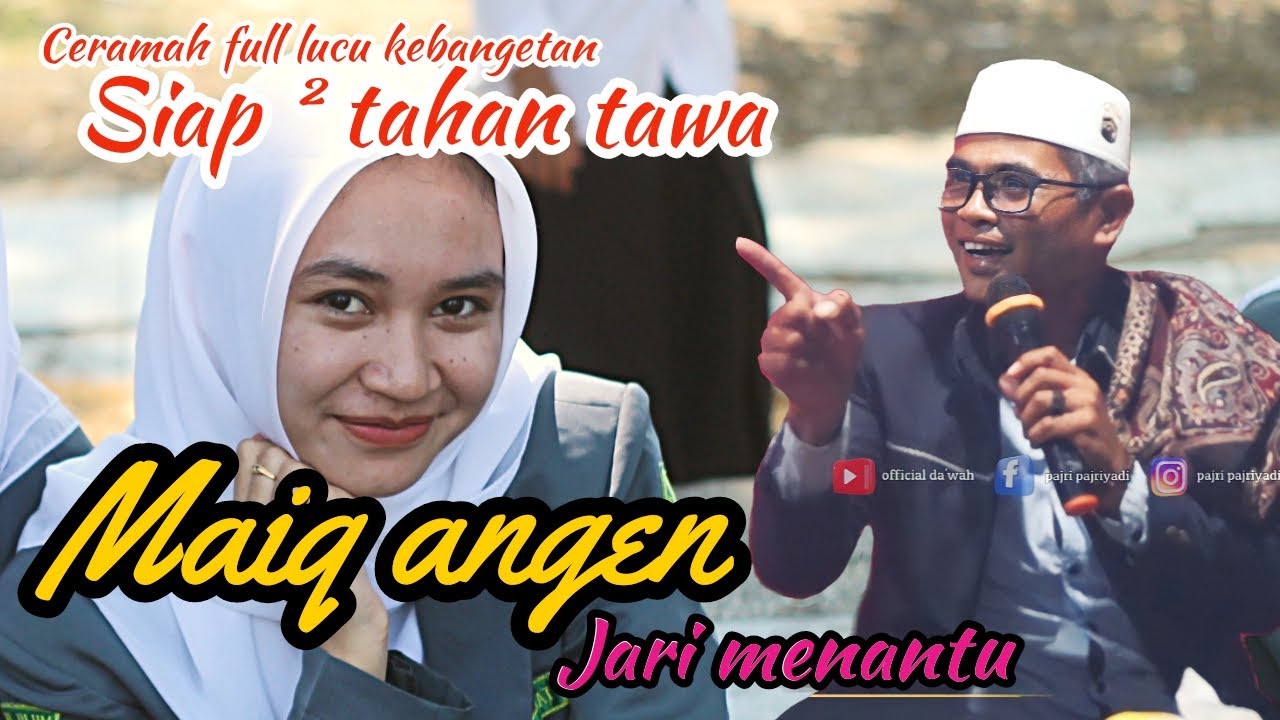 Ceramah full lucu kebangetan ‼️ siap ² tahan tawa ‼️ maiq angen jari menantu @officialdawah86
