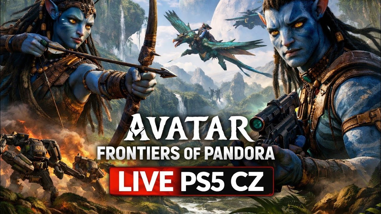 Avatar frontiers of Pandora|live cz PS5|