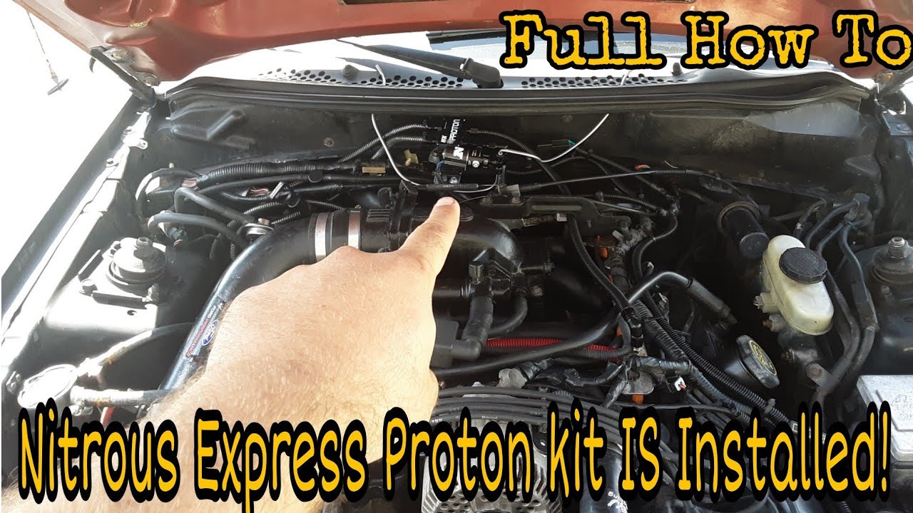 *IN DEPTH* Installing a Nitrous Express Proton kit on my 97 Mustang GT #nitrousexpress #mustang