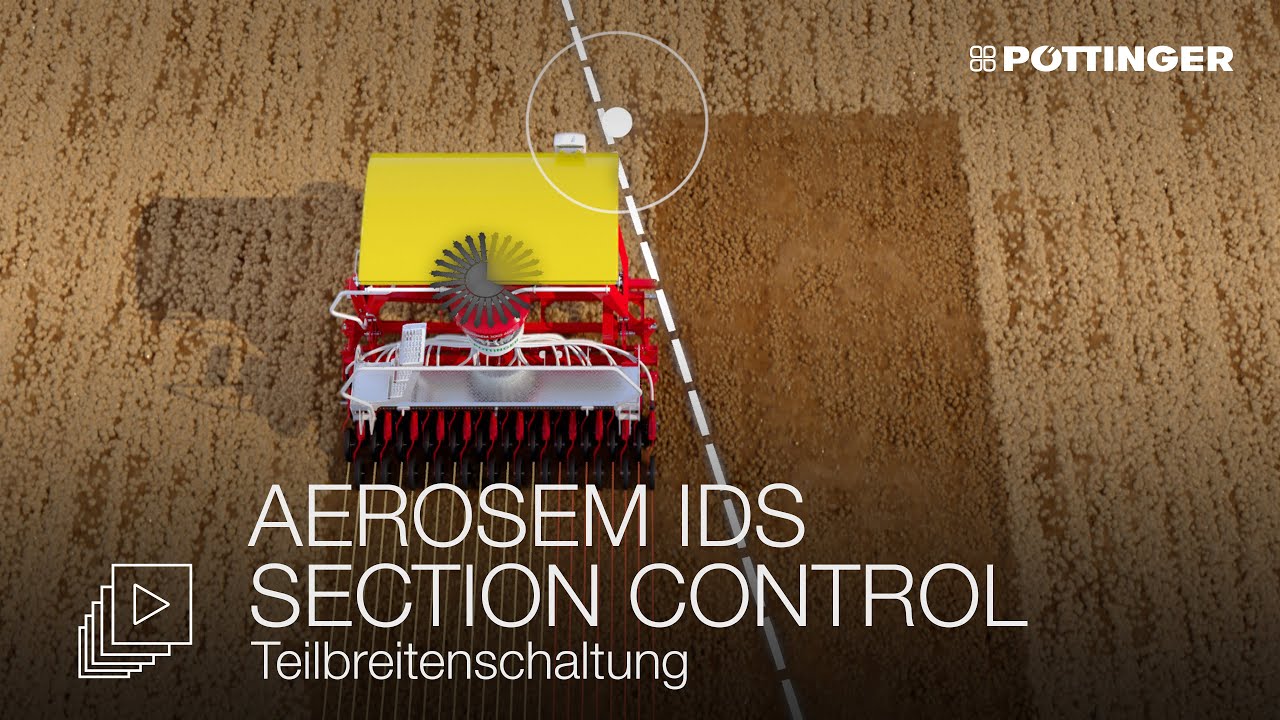 PÖTTINGER - AEROSEM ADD -  Section Control Animation