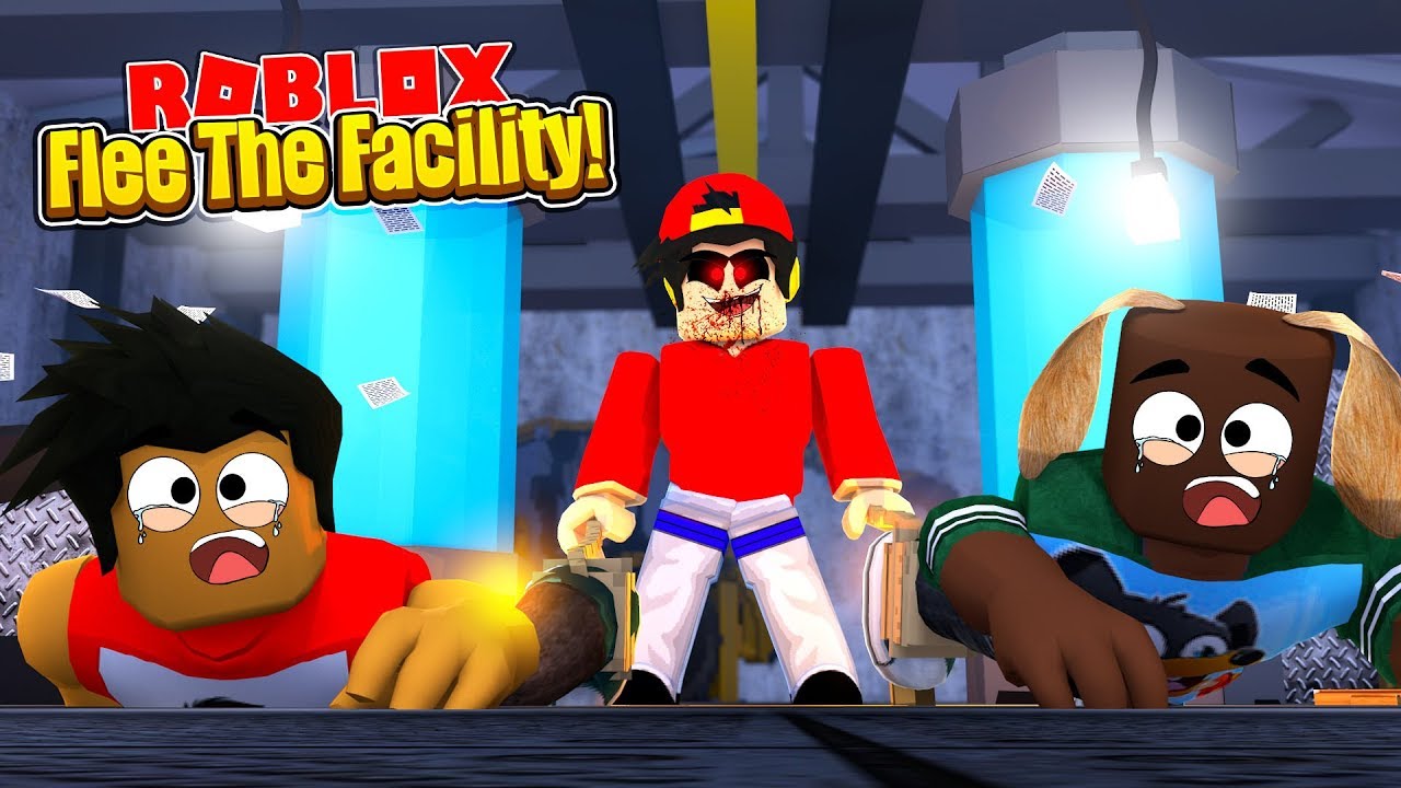 ROBLOX - FLEE THE FACILITY, EVIL ROPO CAPTURES THE LITTLE CLUB!!